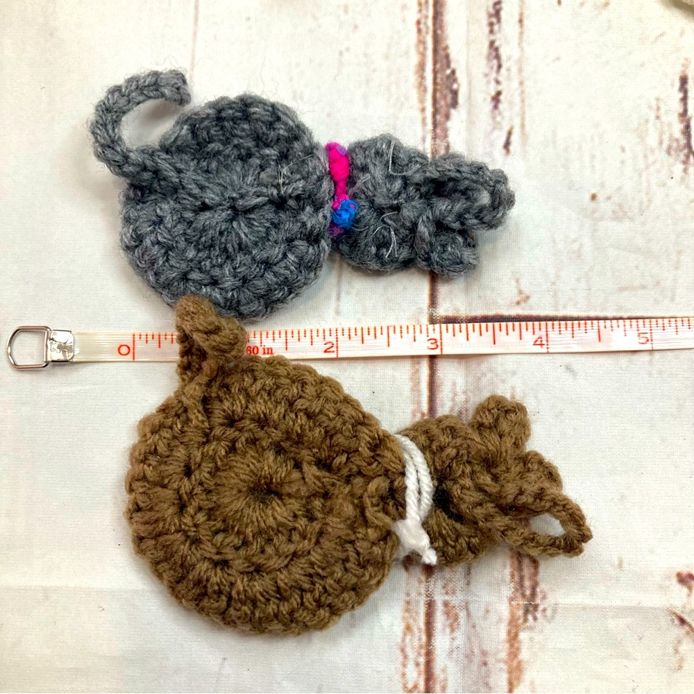 Hand Knit Halloween Ornaments Decorations - Picture 8 of 10